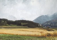 Regenstimmung Über Igls By Anton Hlávacek-9