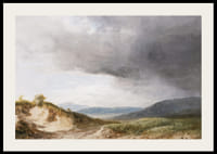 Hilly Landscape With Cloudy Skies By Károly Markó-4