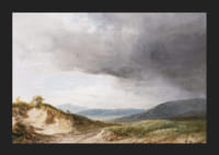 Hilly Landscape With Cloudy Skies By Károly Markó-7