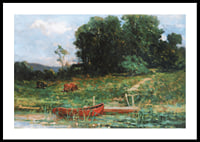 The Farm Landing By Edward Mitchell Bannister-2