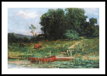 Plakat The Farm Landing By Edward Mitchell Bannister