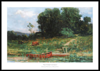 The Farm Landing By Edward Mitchell Bannister-0