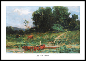 Plakat The Farm Landing By Edward Mitchell Bannister