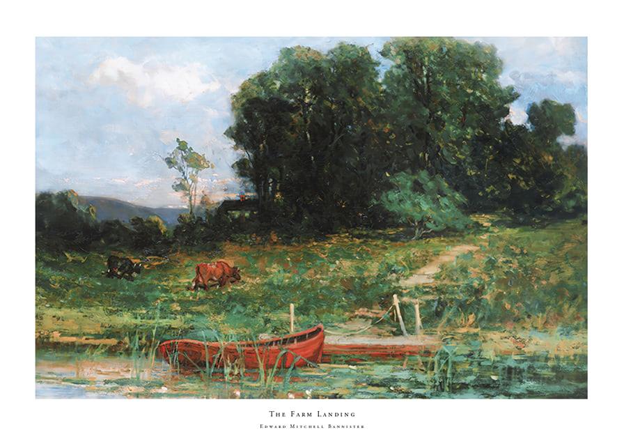 The Farm Landing By Edward Mitchell Bannister-12