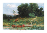The Farm Landing By Edward Mitchell Bannister-1