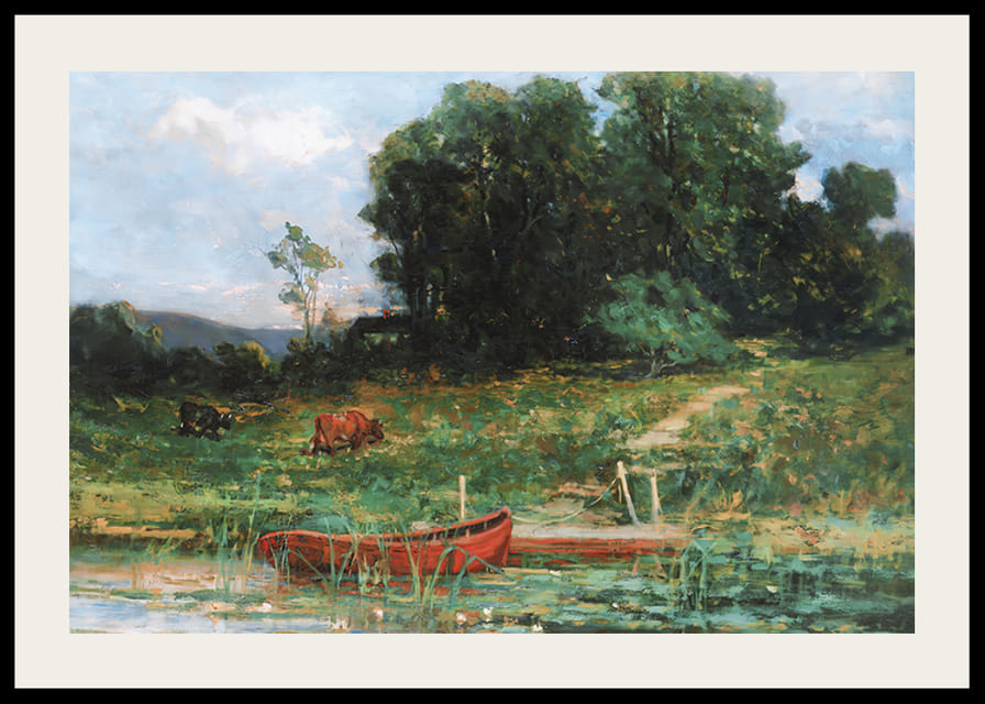 The Farm Landing By Edward Mitchell Bannister-12