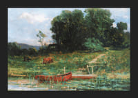 The Farm Landing By Edward Mitchell Bannister-7