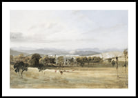 Sketch Of Leighton Hall By John Constable-2