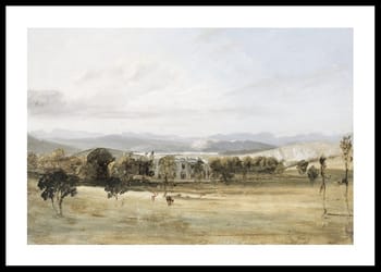 Plakat Sketch Of Leighton Hall By John Constable