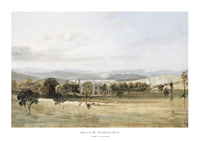 Sketch Of Leighton Hall By John Constable-1