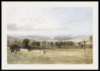 Sketch Of Leighton Hall By John Constable-4