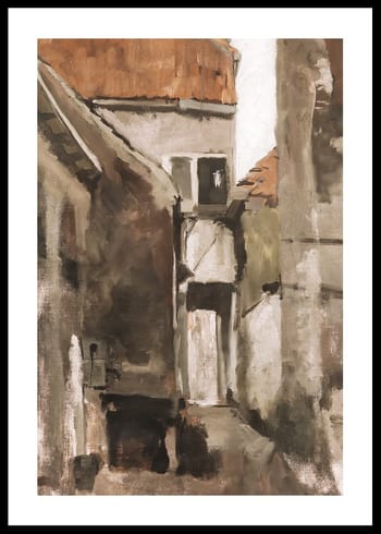 Poster Buurtje In Rijswijk Bij Den Haag By George Hendrik Breitner