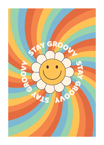 Poster Stay Groovy