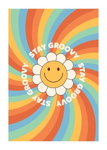 Poster Stay Groovy
