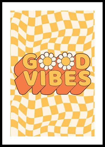 Affiche Good Vibes