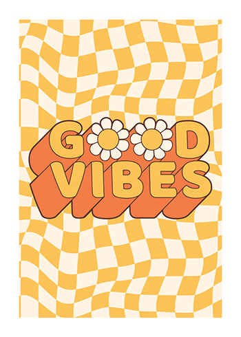 Affiche Good Vibes