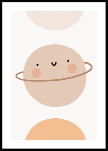 Poster Planet Saturn