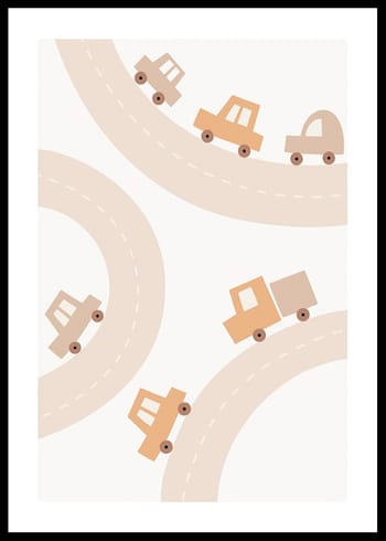 Poster Cars And Roads