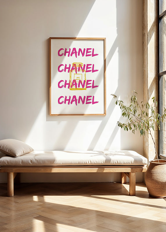 Poster Chanel In Pink crossfade