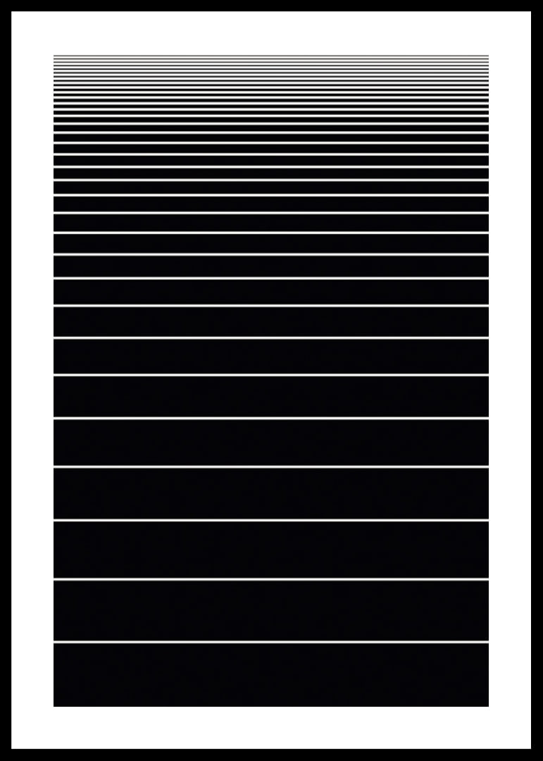 Minimalistiska vita horisontella linjer mot svart bakgrund-12