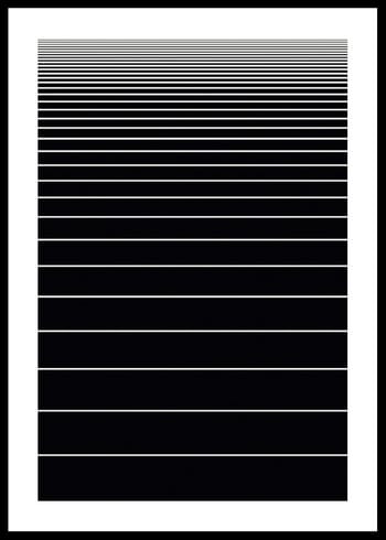 Poster Minimalistic Black And White