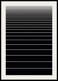 Minimalistiska vita horisontella linjer mot svart bakgrund-2