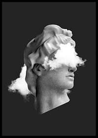 Clouded Statue-2