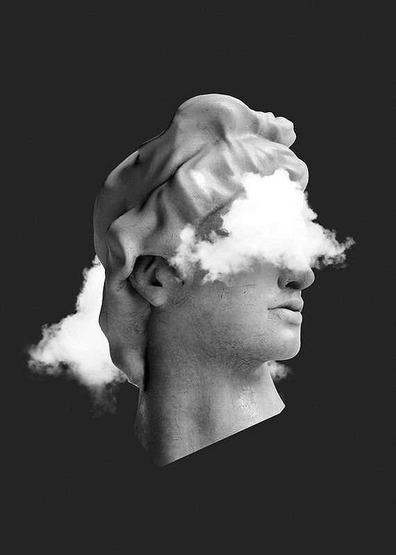 Clouded Statue-12
