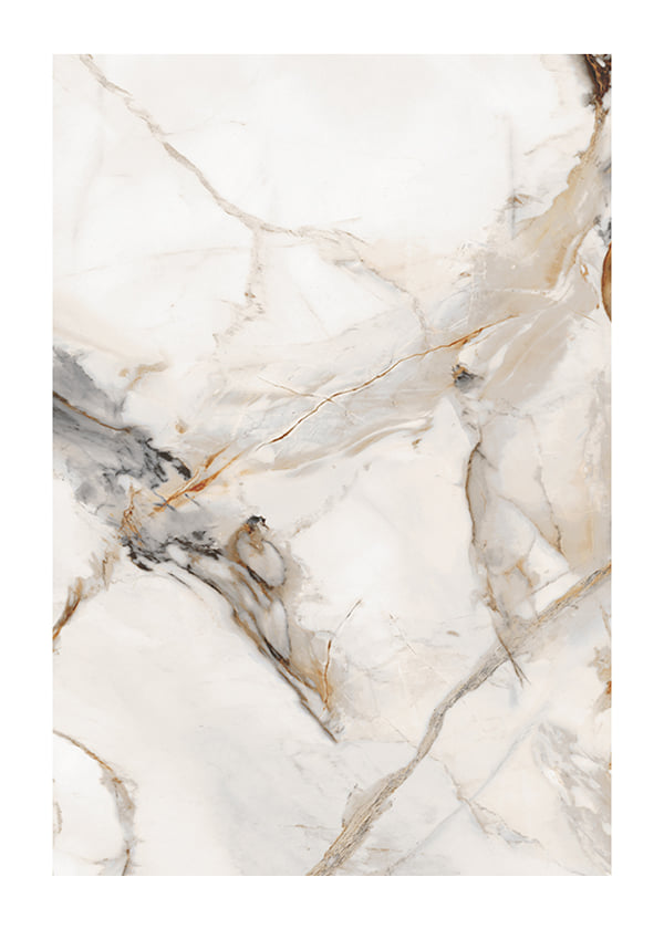 Poster Marble Cracks