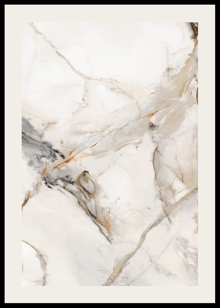 Motivo astratto di marmo chiaro con venature grigie e beige-12