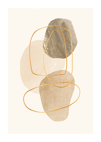 Poster Boho Abstract No2