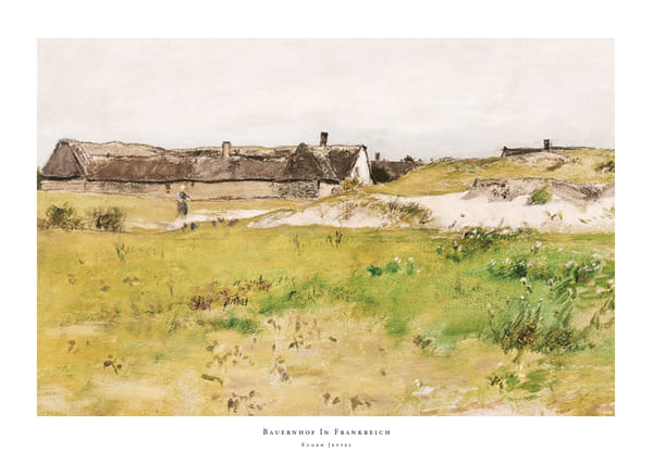 Plakatas Bauernhof In Frankreich By Eugen Jettel