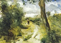 Landscape Between Storms By Pierre-Auguste Renoir-9