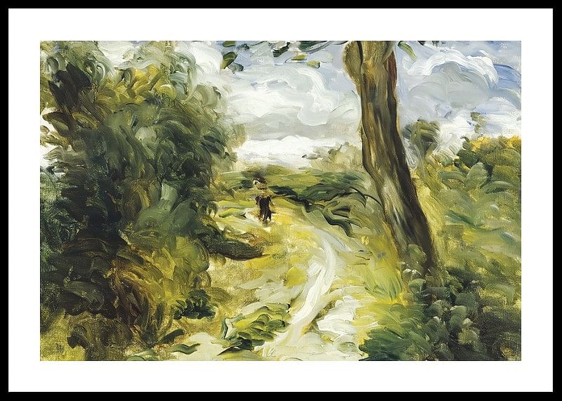 Landscape Between Storms By Pierre-Auguste Renoir-12