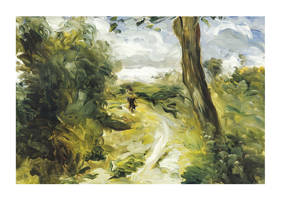 Landscape Between Storms By Pierre-Auguste Renoir-12