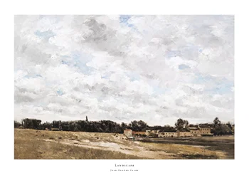 Poster Landscape By Jean-Eugène Clary