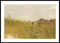 To The Pasture By Ladislav Mednyánszky-2