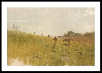 Poster To The Pasture By Ladislav Mednyánszky