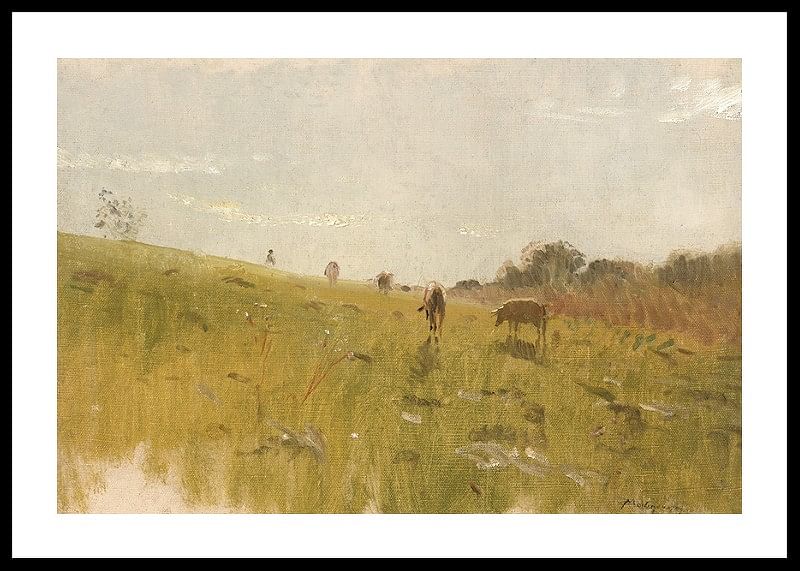 To The Pasture By Ladislav Mednyánszky-12