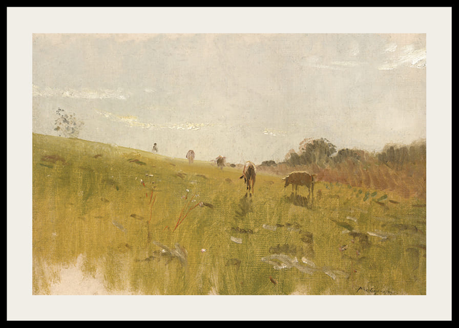 To The Pasture By Ladislav Mednyánszky-12