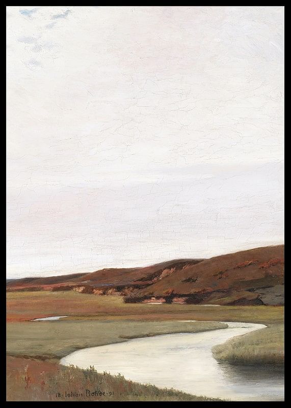 Sommerdag Ved Karup Å By Johan Rohde-12