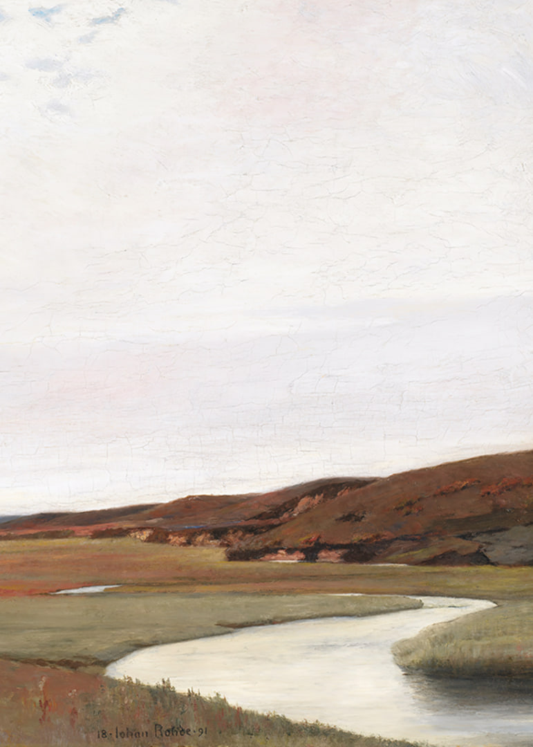 Sommerdag Ved Karup Å By Johan Rohde-12