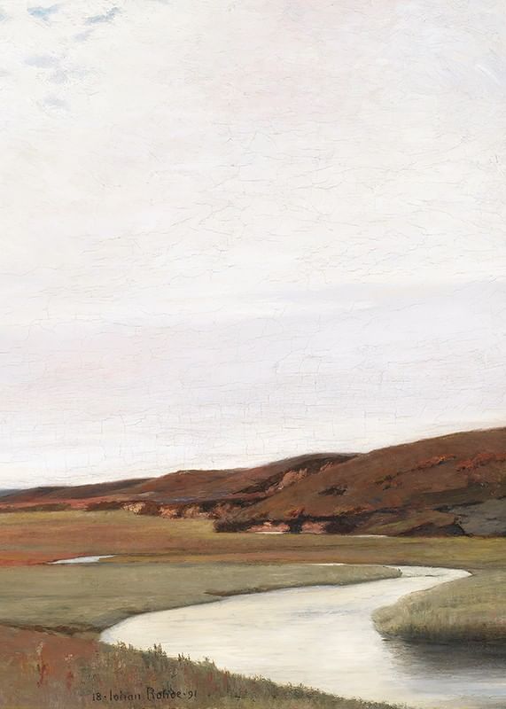 Sommerdag Ved Karup Å By Johan Rohde-12