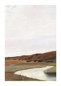 Sommerdag Ved Karup Å By Johan Rohde-3