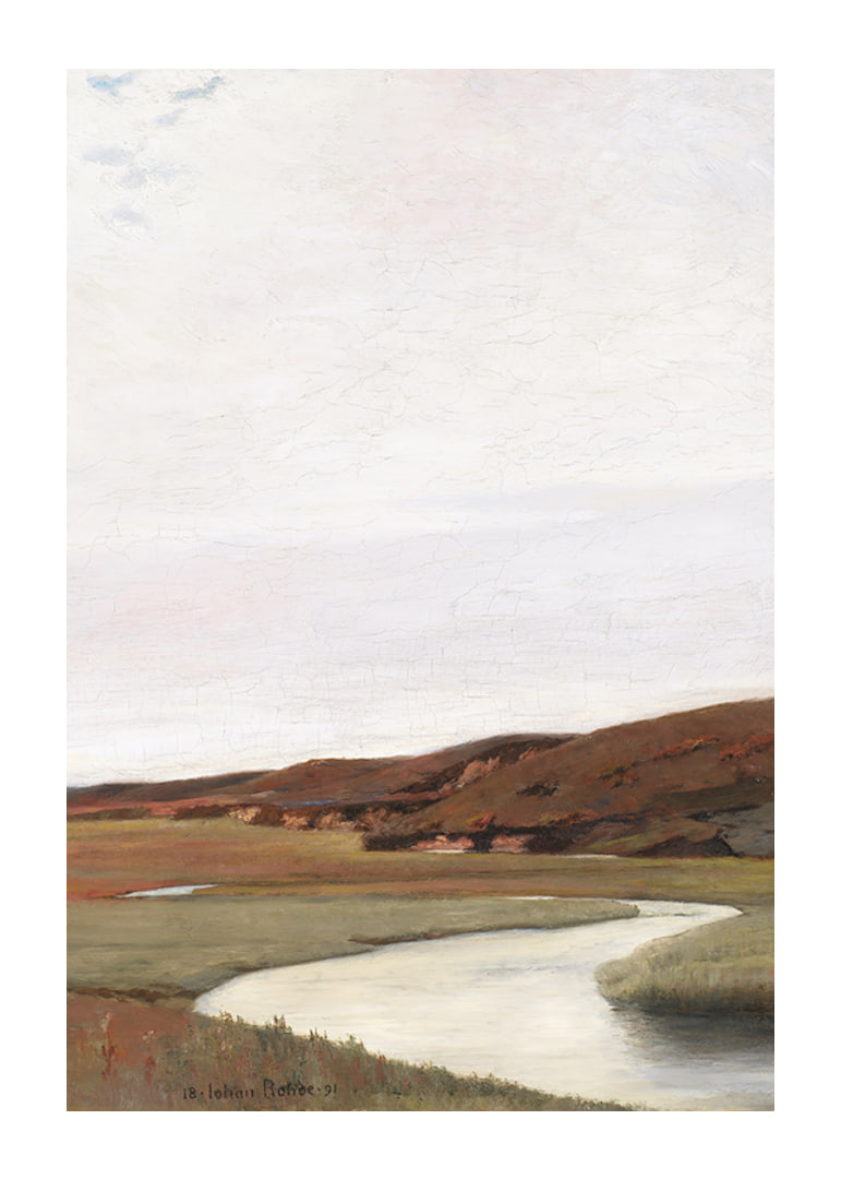 Sommerdag Ved Karup Å By Johan Rohde-12