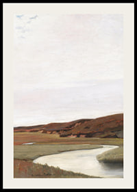 Sommerdag Ved Karup Å By Johan Rohde-4