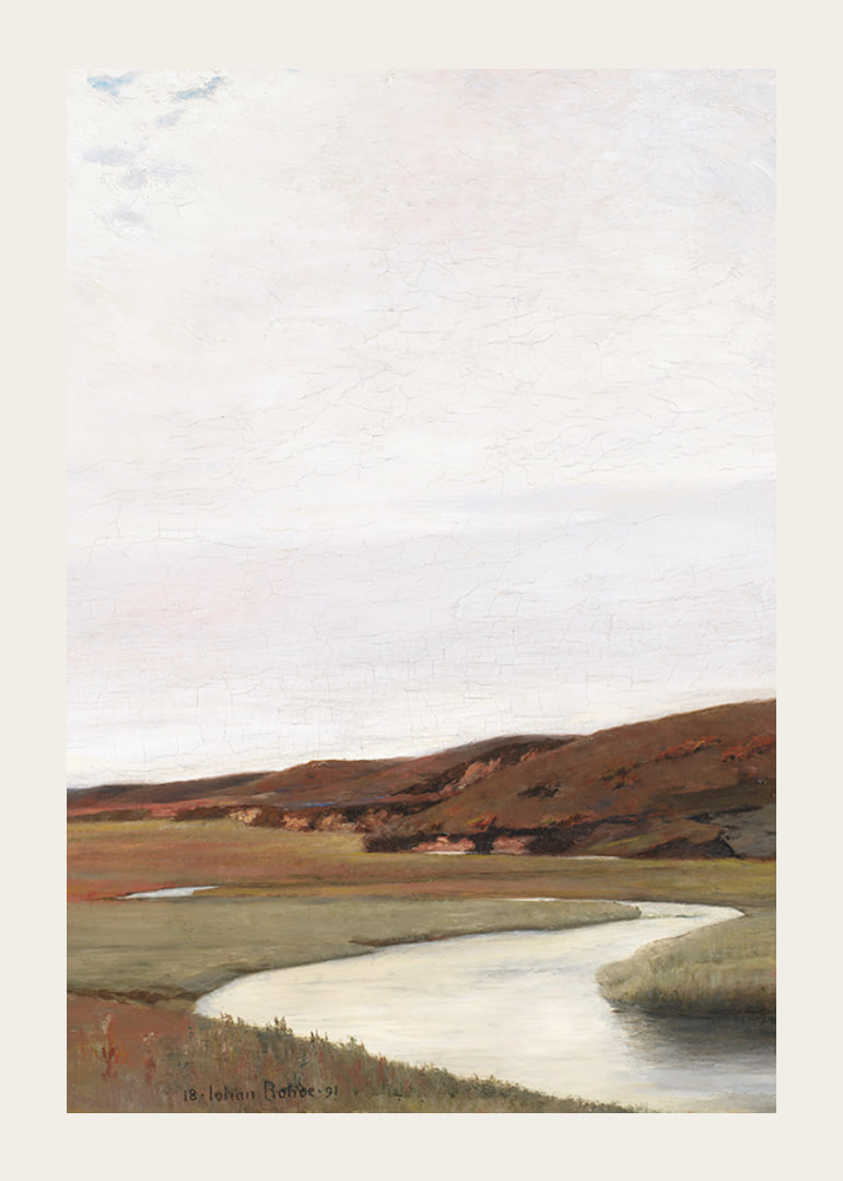 Sommerdag Ved Karup Å By Johan Rohde-12