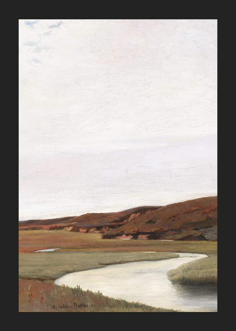 Sommerdag Ved Karup Å By Johan Rohde-12