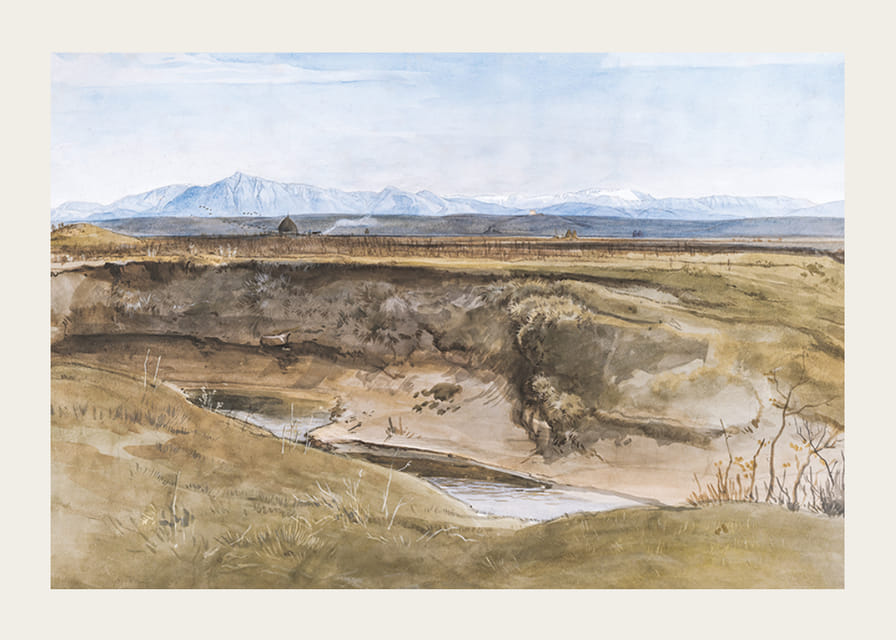 Landscape Near Rome By August Leopold Venus-12