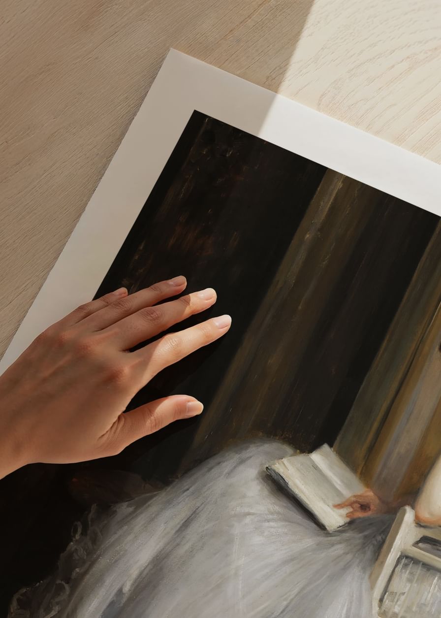 Mujer Leyendo By Jacques Émile Blanche-12